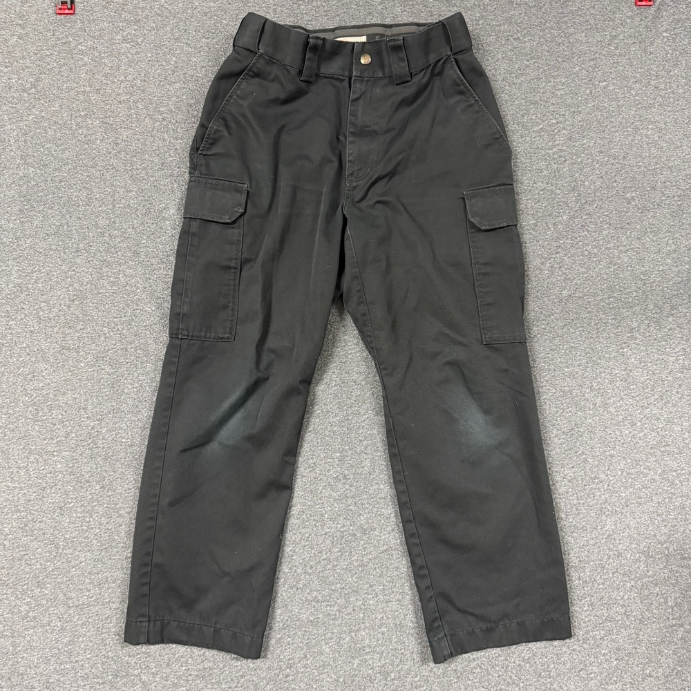 Adult 5.11 Tactical Cargo Pants Mens 30x26 Black Good Utility Workwear Trousers